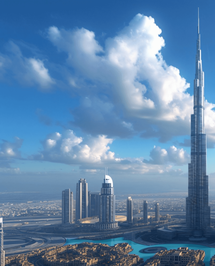 Modern architecture in Dubai