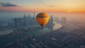 things to do in Dubai with hot air baloons in uae